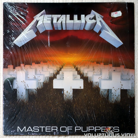 Metallica ‎– Master Of Puppets - Vinyl Record - Front Cover