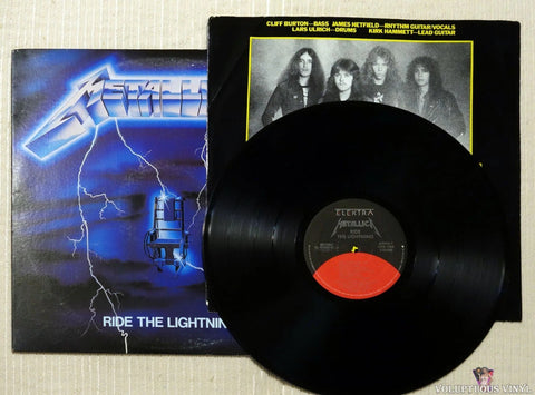 Metallica ‎– Ride The Lightning vinyl record