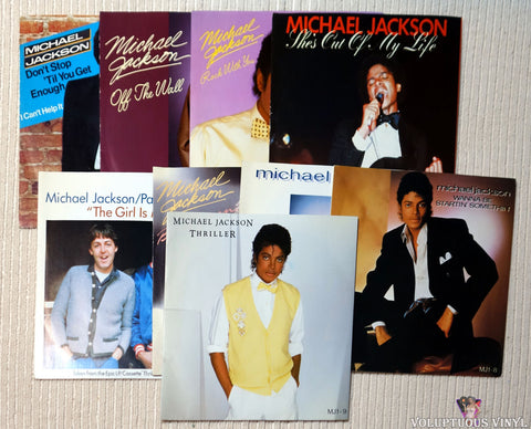 Michael Jackson ‎– 9 Singles Pack vinyl records