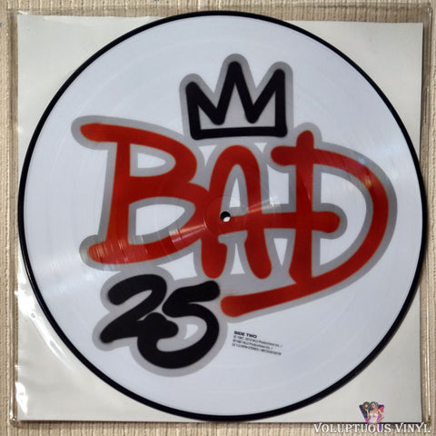 Michael Jackson ‎– Bad 25 vinyl record side 2