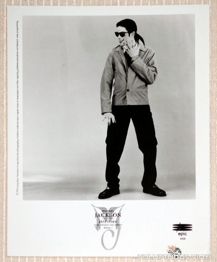 Michael Jackson - Epic Records - 1995 History Promotional Photo