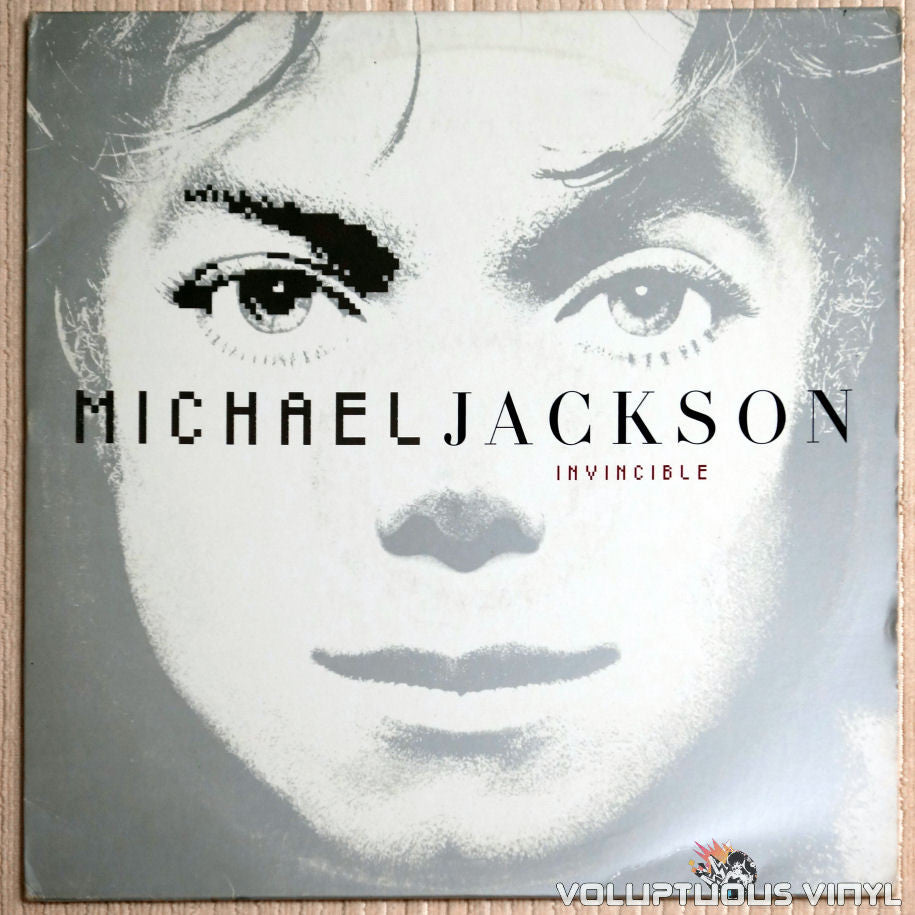Michael Jackson ‎– Invincible - Vinyl Record - Front Cover