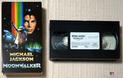 Michael Jackson Moonwalker VHS tape