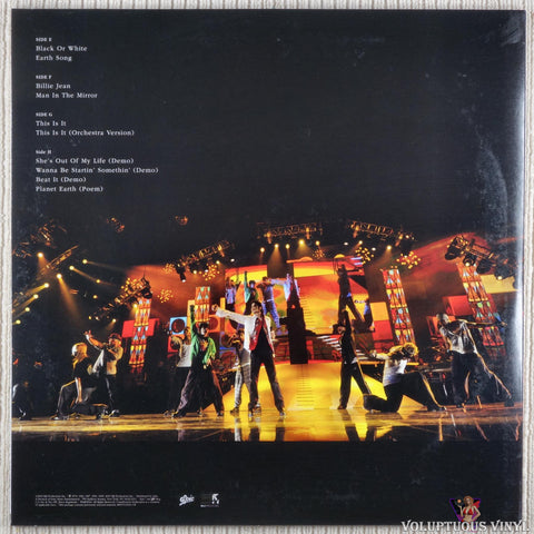 Michael Jackson – Michael Jackson's This Is It 10th Anniversary Box Set vinyl record back cover