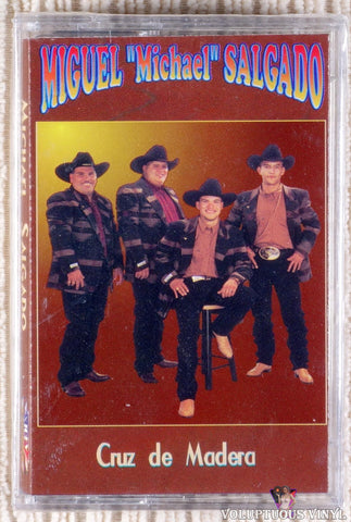 Michael Salgado ‎– Cruz De Madera cassette tape front cover