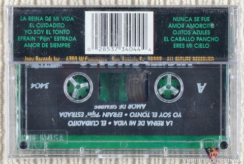 Michael Salgado ‎– Reina De Mi Vida cassette tape back cover