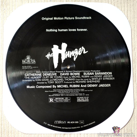 Michel Rubini & Denny Jaeger ‎– The Hunger (Original Motion Picture Soundtrack) vinyl record side 2