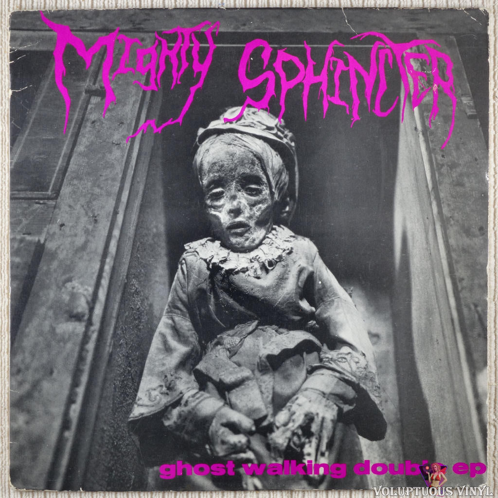 Mighty Sphincter – Ghost Walking Double EP vinyl record front cover