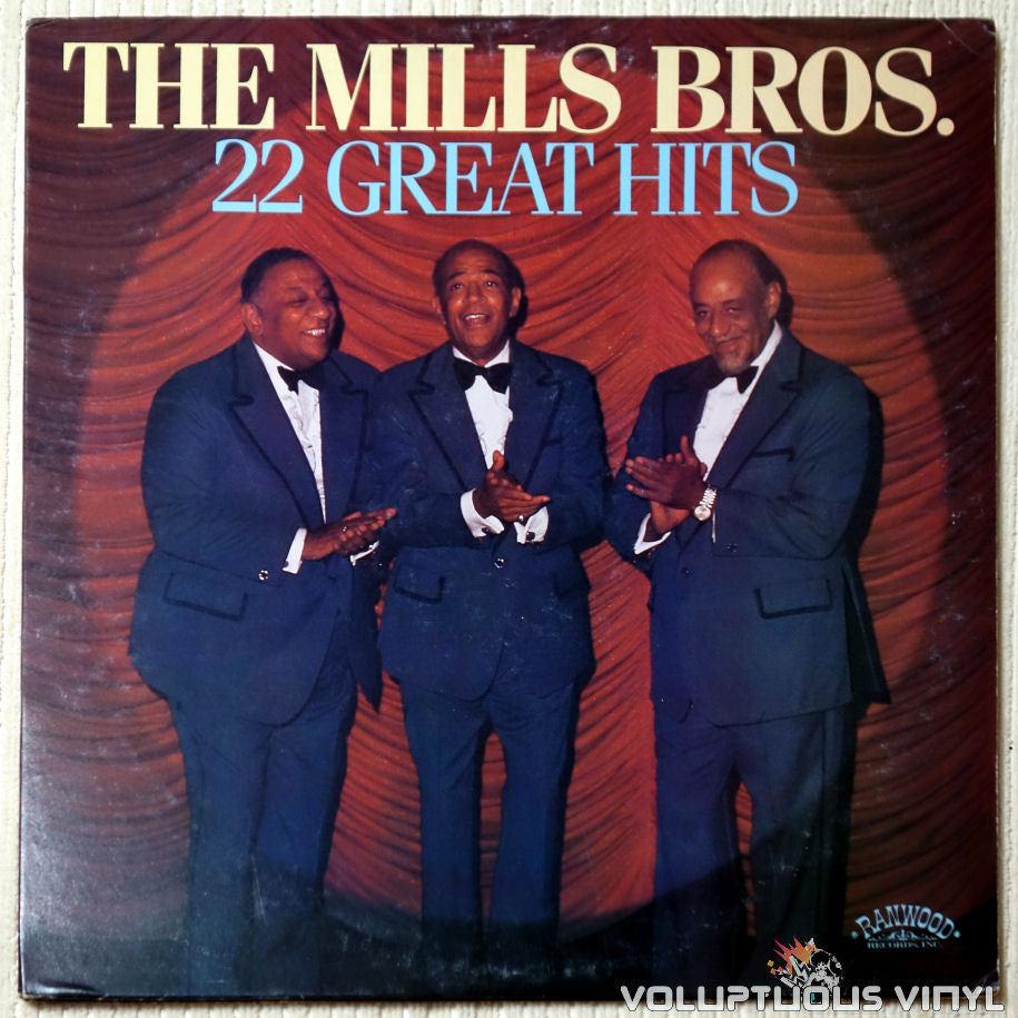 The Mills Brothers - 22 Great Hits - Vinyl Record - Front Cover