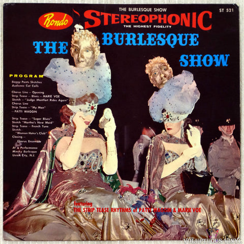 Minsky Burlesque ‎– The Burlesque Show vinyl record front cover