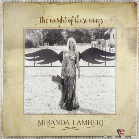 Miranda Lambert – The Weight Of These Wings vinyl record front cover