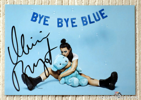 Miriam Bryant – Bye Bye Blue (2017) Autographed Card, Swedish Press, SEALED