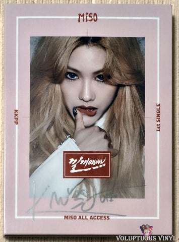 Miso ‎– Miso All Access CD front cover