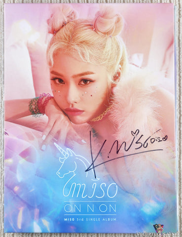 Miso ‎– On N On CD front cover