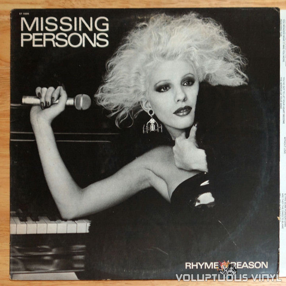 Missing Persons ‎Rhyme & Reason vinyl record front cover