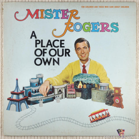 Mister Rogers ‎– A Place Of Our Own vinyl record front cover
