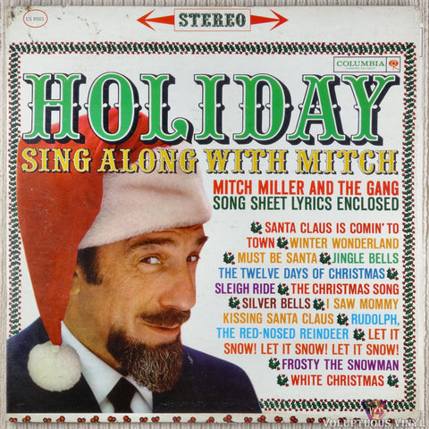 Mitch Miller And The Gang ‎– Holiday Sing Along With Mitch vinyl record front cover