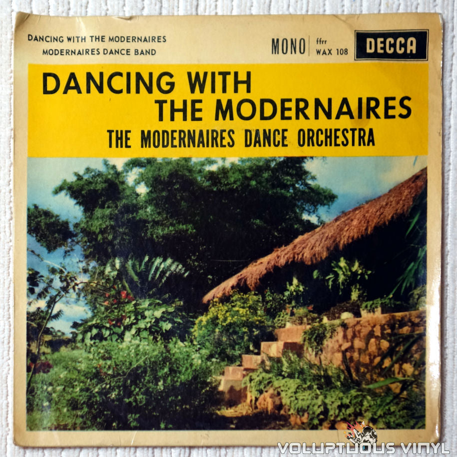 The Modernaires Dance Orchestra ‎– Dancing With The Modernaires - Vinyl Record - Front Cover