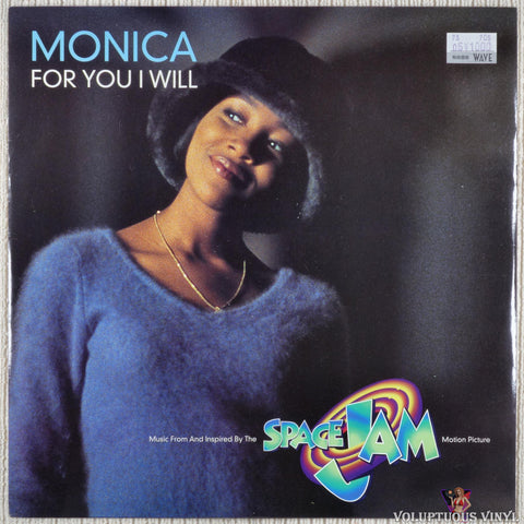 Monica – For You I Will vinyl record front cover