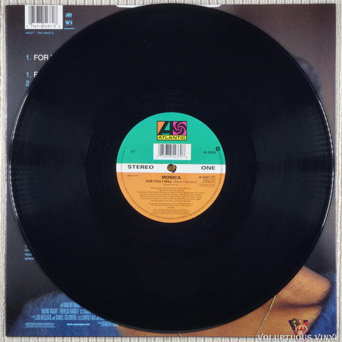 Monica – For You I Will vinyl record 