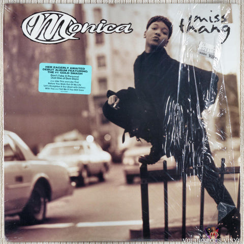 Monica ‎– Miss Thang vinyl record front cover