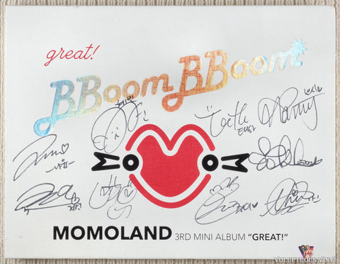 Momoland ‎– Great! CD front cover