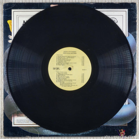 Monty Python – Monty Python's Previous Record vinyl record