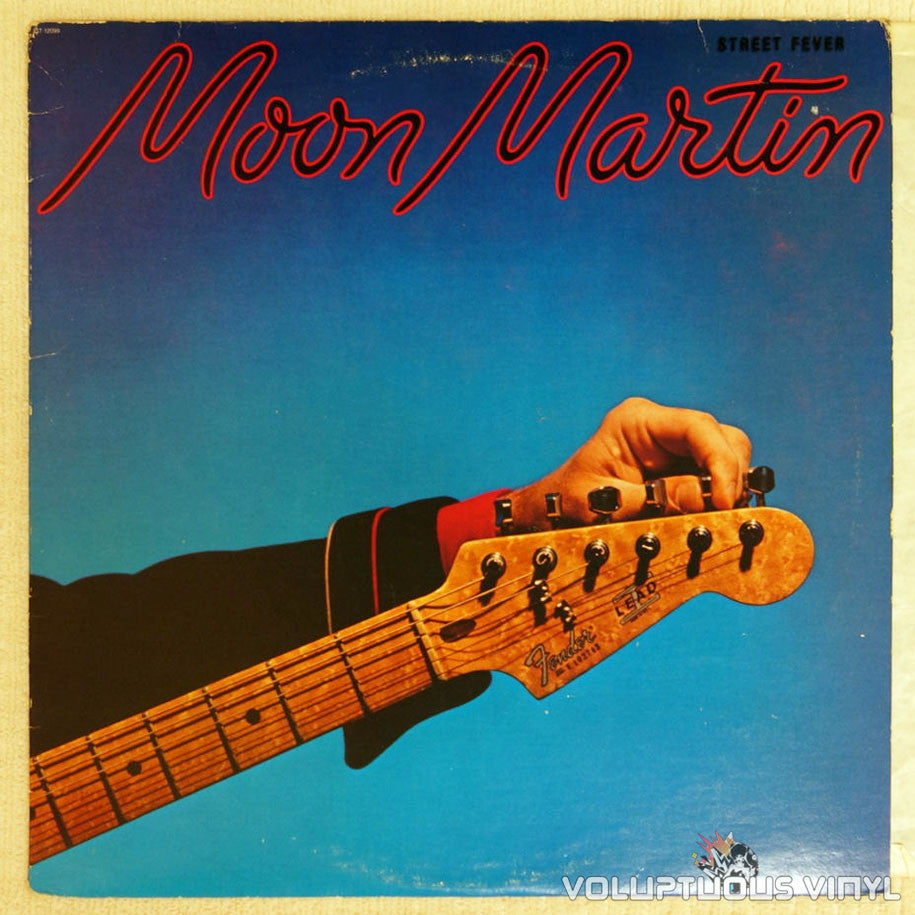 Moon Martin – Street Fever vinyl record front cover