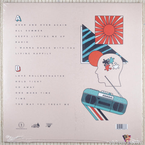 Moonbeau – Up All Night vinyl record back cover