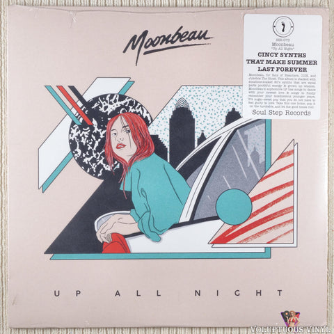 Moonbeau – Up All Night vinyl record front cover