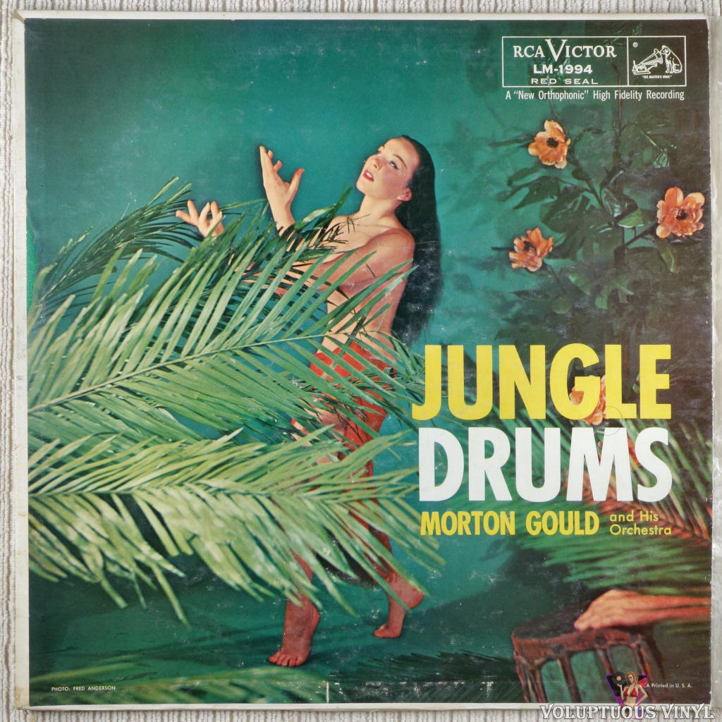 Morton Gould And His Orchestra – Jungle Drums vinyl record front cover