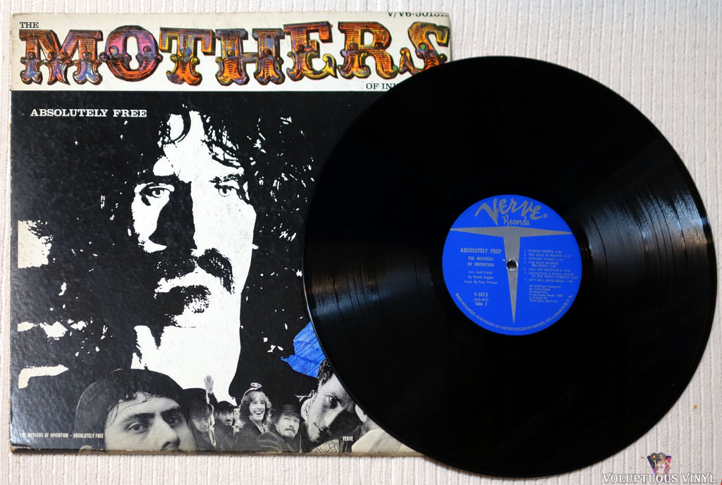 The Mothers Of Invention ‎– Absolutely Free (1967) Vinyl, LP