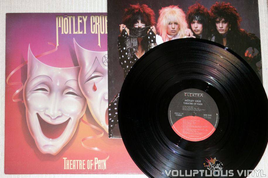 Mötley Crüe ‎– Theatre Of Pain (1985) Vinyl, LP, Album 