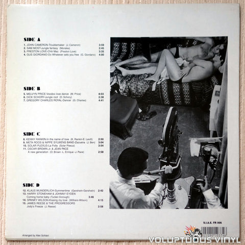 Various ‎– Music From The Sound Track, Plus Music Inspired By The Film The Atomic Cafe - Vinyl Record - Back Cover