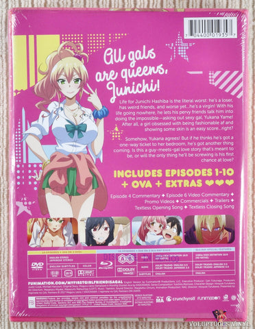 My First Girlfriend Is a Gal Limited Edition Blu-ray back cover