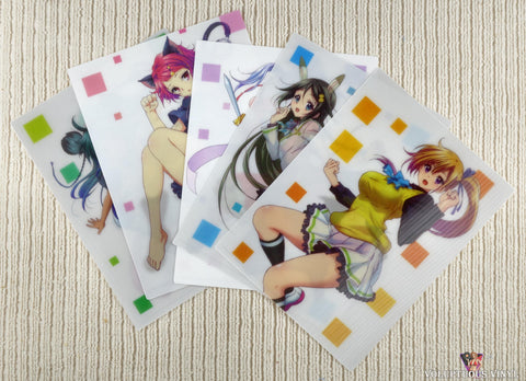 Myriad Colors Phantom World: Complete Series Limited Edition Blu-ray/DVD art cards