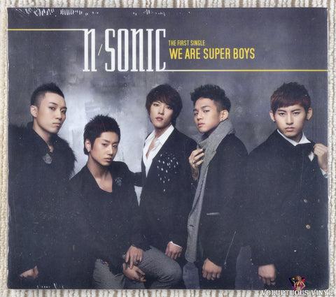 N-Sonic – We Are SuperBoys CD/DVD front cover