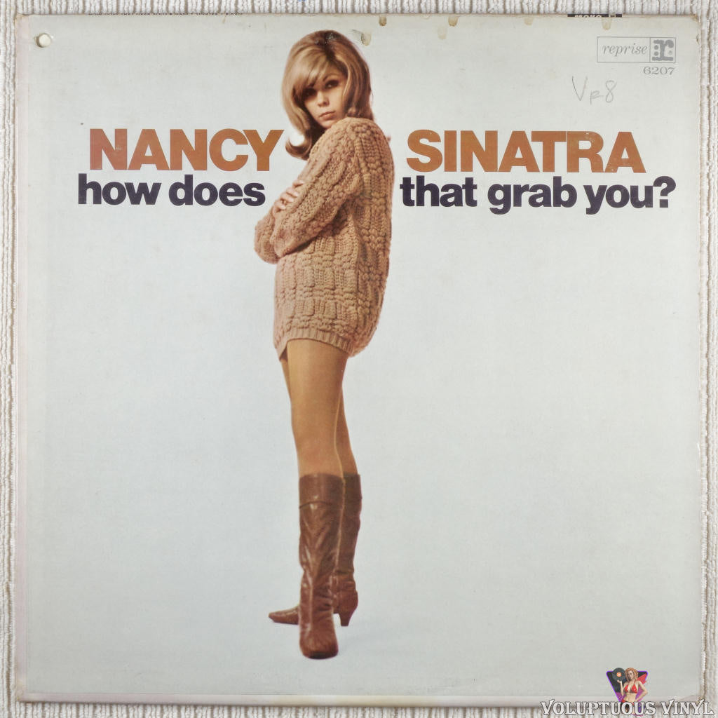 Nancy Sinatra – How Does That Grab You? vinyl record front cover