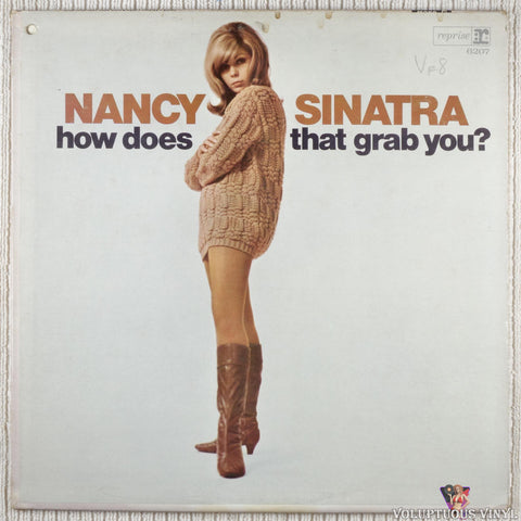 Nancy Sinatra – How Does That Grab You? vinyl record front cover