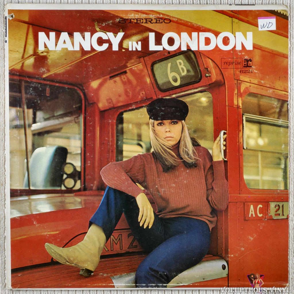 Nancy Sinatra – Nancy In London vinyl record front cover