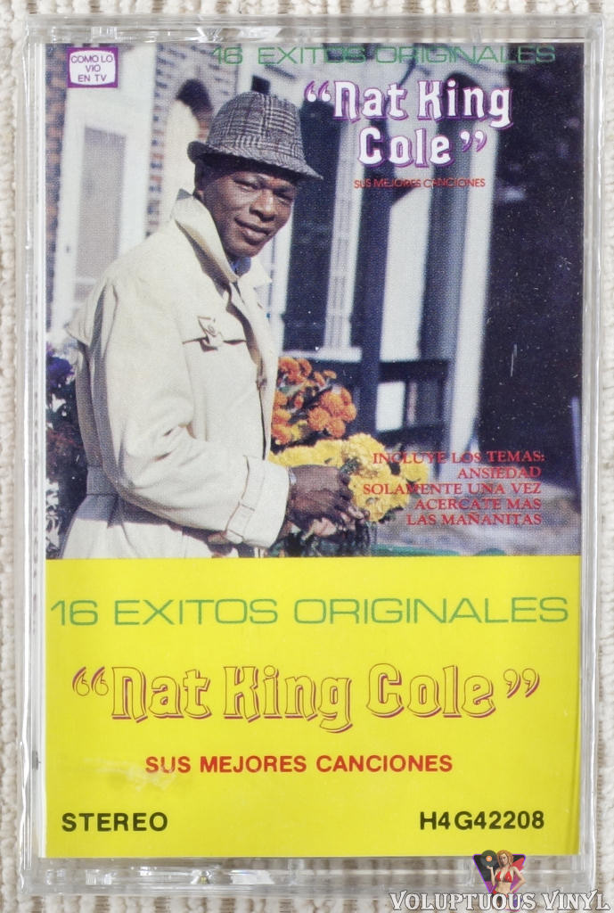Nat King Cole ‎– Sus Mejores Canciones cassette tape front cover