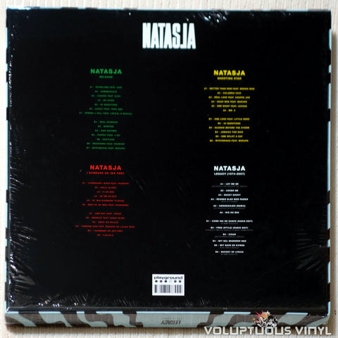 Natasja ‎– Legacy (1974-2007) - Vinyl Record - Back Cover