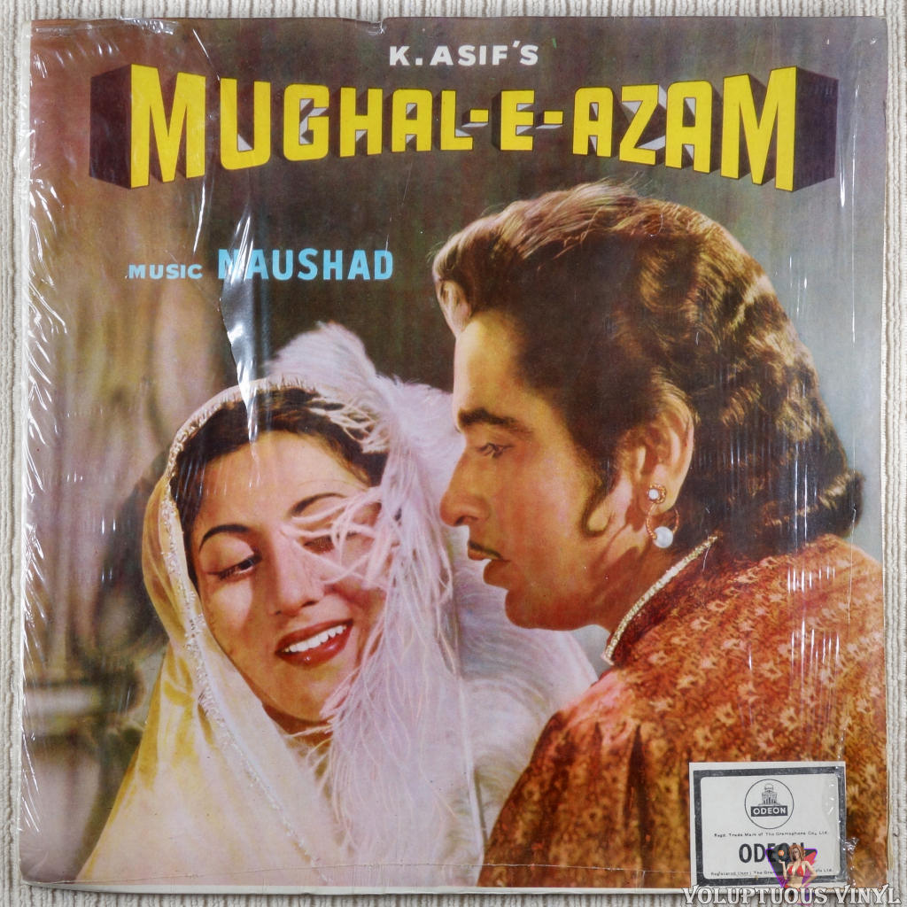 Naushad – Mughal-E-Azam vinyl record front cover