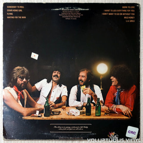 Nazareth ‎– Play'n' The Game - Vinyl Record - Back Cover