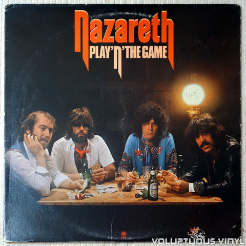 Nazareth ‎– Play'n' The Game - Vinyl Record - Front Cover