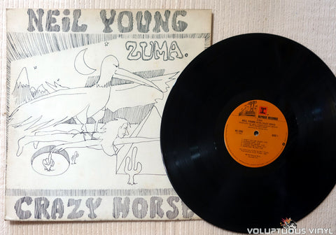 Neil Young With Crazy Horse ‎– Zuma vinyl record