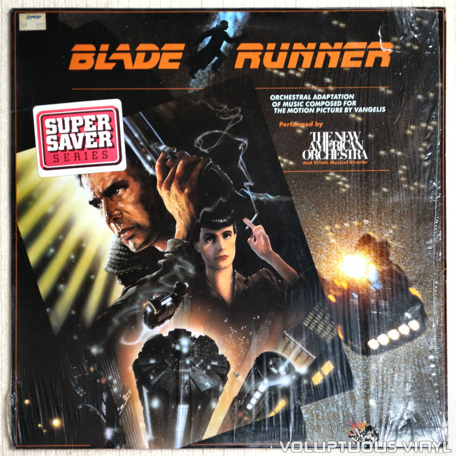 The New American Orchestra ‎– Blade Runner - Vinyl Record - Front Cover