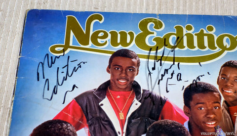 New Edition ‎– New Edition vinyl record front cover