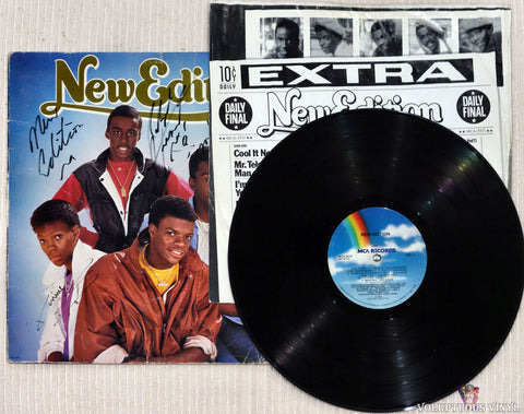 New Edition ‎– New Edition vinyl record