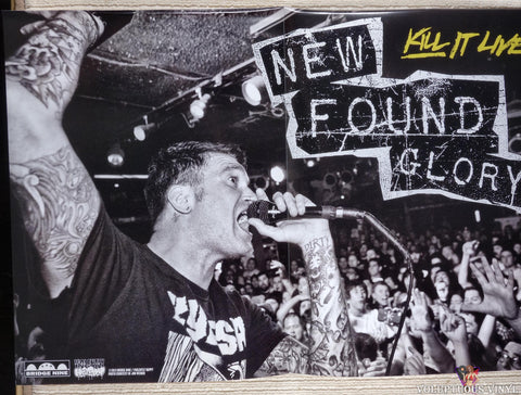 New Found Glory ‎– Kill It Live vinyl record poster